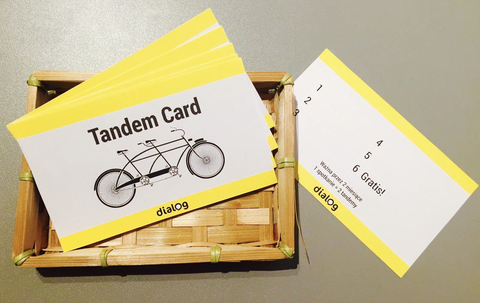 Tandem Card Dialog School of Polish