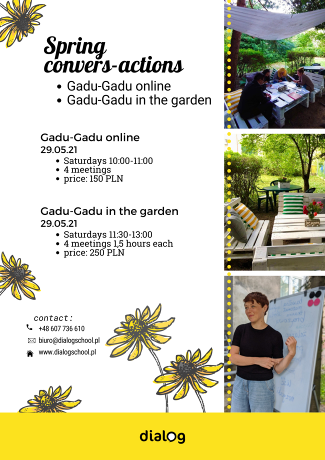 Konwers-akcje wiosenne, nowe daty